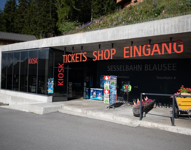 Kiosk draussen