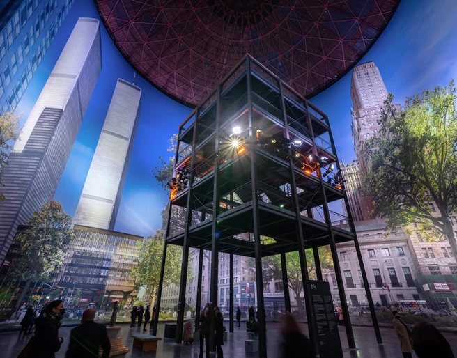 360°-Panorama NEW YORK 9/11 | PANOMETER LEIPZIG | Eventlocation & Veranstaltungsräume in Leipzig