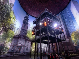 NEW YORK 9/11: Blick auf St. Pauls Chapel | PANOMETER LEIPZIG | Eventlocation & Veranstaltungsräume in Leipzig NEW YORK 9/11: Blick auf St. Pauls Chapel | PANOMETER LEIPZIG | Eventlocation & Veranstaltungsräume in Leipzig