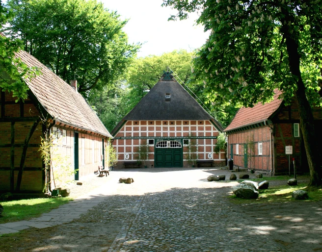 Der Meyerhof des Heimatmuseum Scheeßel Der Meyerhof des Heimatmuseum Scheeßel