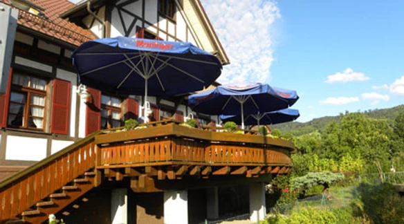 Hotel Adler - Terrasse -