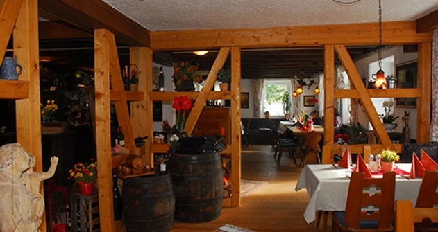 Blick in die Kaminstub´n