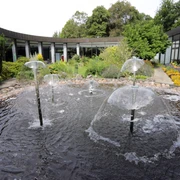 Kurpark Wandelhalle Reinhardshausen Brunnen Kurpark Wandelhalle Reinhardshausen Brunnen in Bad Wildungen