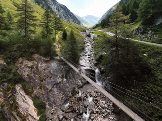 Hängebrücke Bodmer-Brücke Hängebrücke Bodmer-Brücke