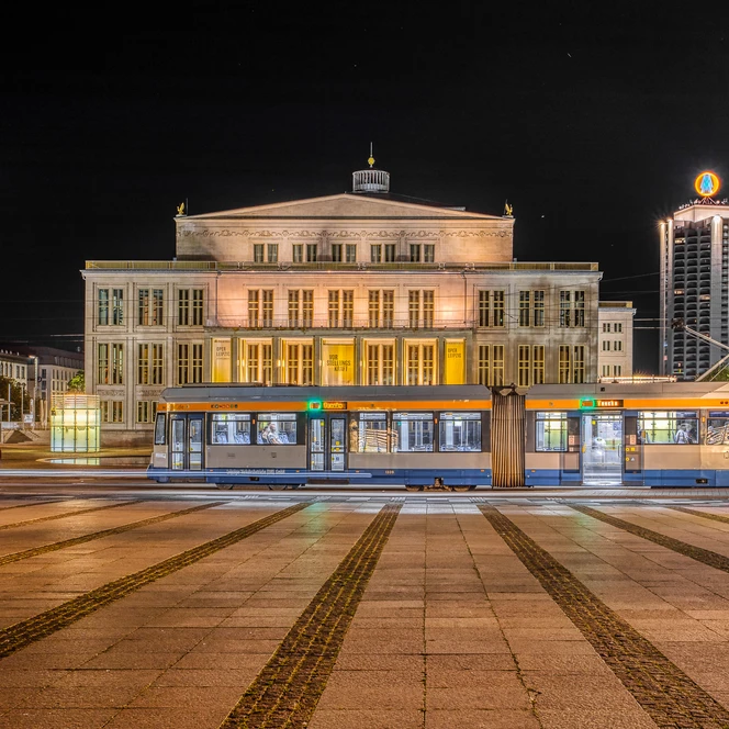 Your meeting & conference in Leipzig: Augustusplatz with Opera