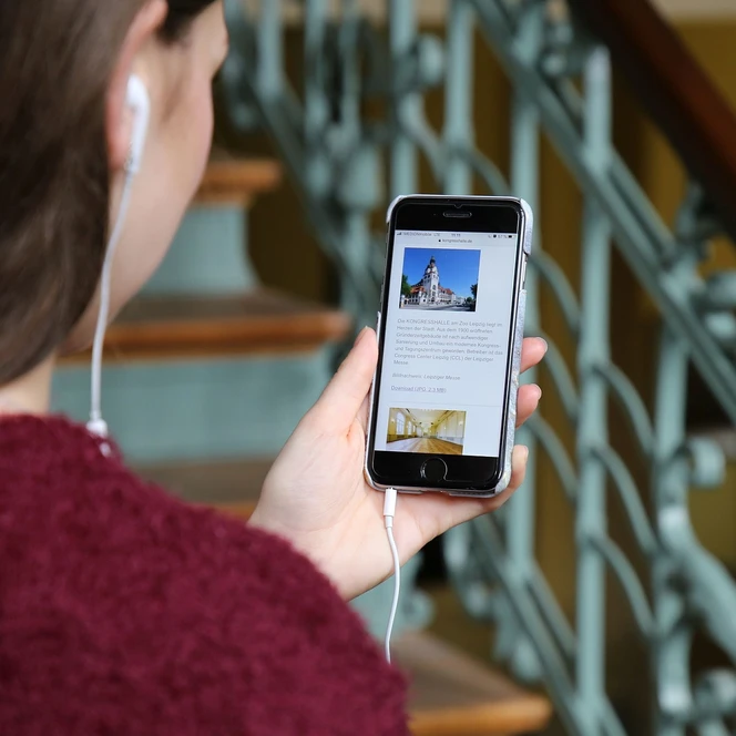 Audioguide der Kongresshalle am Zoo Leipzig für Ihre Tagung & Konferenz in Leipzig