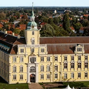 Oldenburger Schloss Luftansicht Ansicht des Oldenburger Schlosses von oben