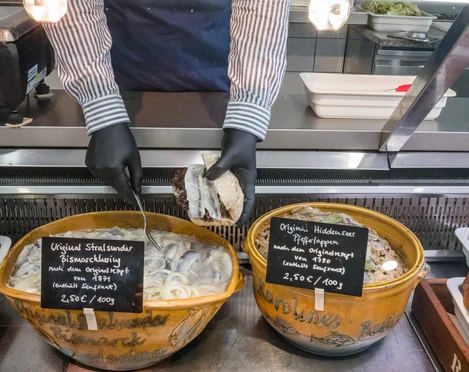 Bismarckhering im Fischhandel Rasmus