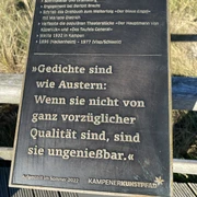 Kunststele Carl Zuckmayer Kunststele Carl Zuckmayer