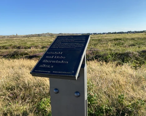 Kunststele Theodor Storm Kunststele Theodor Storm