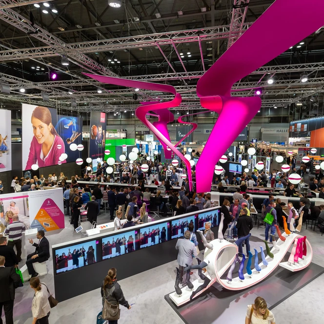 Your meeting & conference in Leipzig: OTWorld hall view