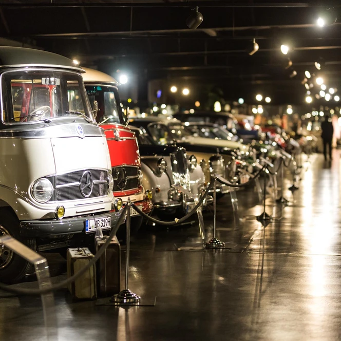 Classic car museum at the Da Capo event location | Leipzig Convention Bureau