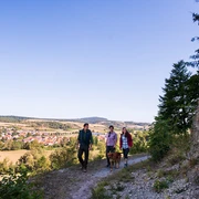 Auf den Eberschützer Klippen