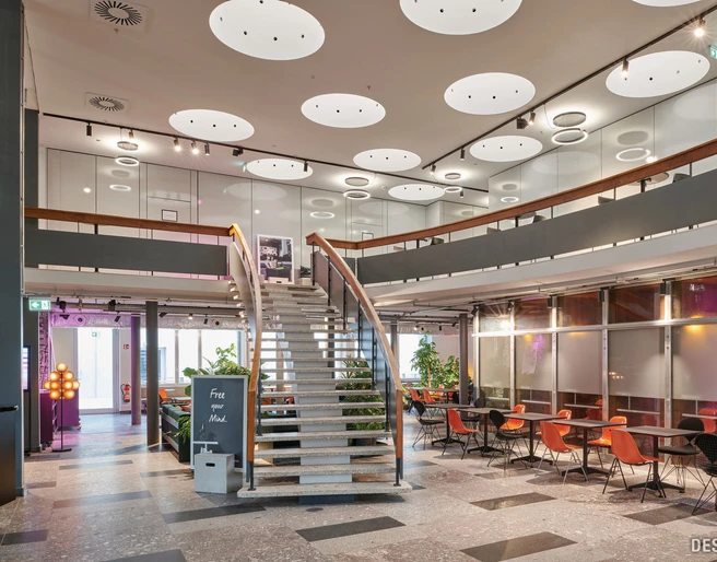 Eatery der Eventlocation Design Offices Leipzig | Leipzig Convention Bureau  Eatery der Eventlocation Design Offices Leipzig – präsentiert vom Leipzig Convention BureauEatery of the Design Offices Leipzig event venue – presented by the Leipzig Convention Bureau