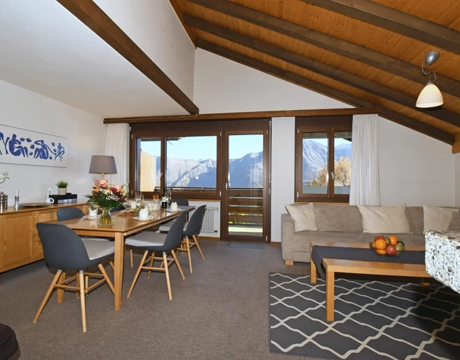 Ferienwohnung Alpenhaus Nr. 48 - Wohnzimmer