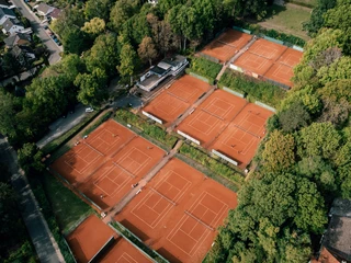 Tennisplätze Tennisplätze von oben