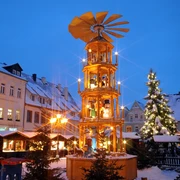 Wichtelweihnacht Wurzen  Die Pyramide der Wichtelweihnacht Wurzen