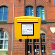 Briefkasten an der Post