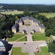 Bad Arolsen - Residenzschloss Arolsen von oben