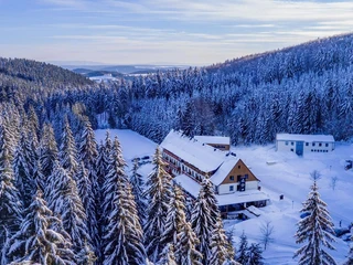 Waldhotel Vogtland Luftbild