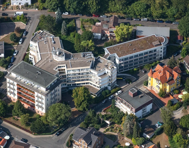 Klinik Kurhessen von oben