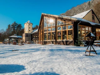 Das Aktivhotel Stock & Stein im Winterkleid
