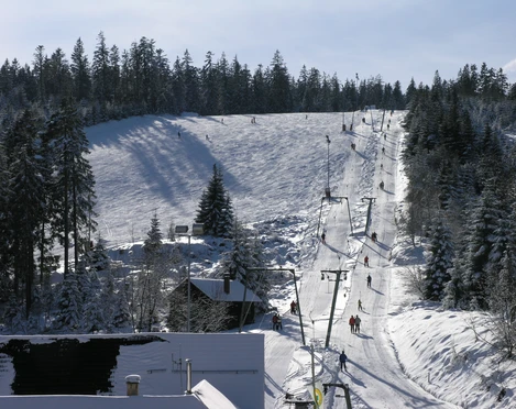 Gernsbach Kaltenbronn Wintersport Skilift