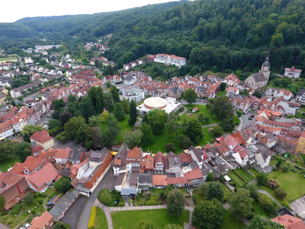 Bad Sooden-Allendorf von oben Bad Sooden-Allendorf von oben