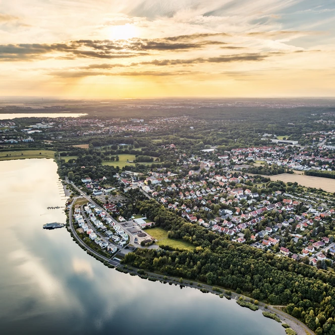 Seepromenade am Markkleeberger See - Leipziger Neuseenland