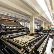 Steindruckschnellpresse im Museum für Druckkunst - Museen in Leipzig Blick auf die Steindruckschnellpresse im Museum für Druckkunst, Geschichte, KulturPohled na vysokorychlostní litografický lis v Muzeu tiskařského umění, historie, kulturaView of a rapid litho printing press in the Museum of the Printing Arts, history, cultureVue sur la presse rapide à lithographie au musée des arts de l'imprimerie, histoire, cultureSzybka prasa do litografii w Muzeum Drukarstwa, historia, kultura