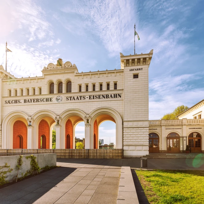 Bayerischer Bahnhof und Gosebrauerei- Gastronomie in Leipzig