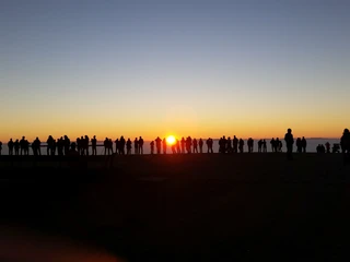 Sonnenuntergang auf der Hornisgrinde copyright Tourist Info Seebach