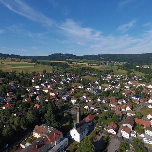 Gersfeld - von oben Gersfeld - von oben