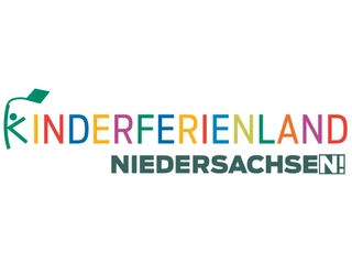 Børnenes feriedestination Niedersachsen logo Logo Kinderferienland NiedersachsenLogo Kinderferienland NiedersachsenLogo Feriedestination for børn i NiedersachsenLogo Kindervakantie Nedersaksen