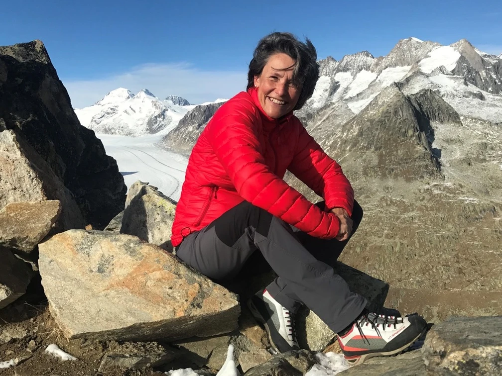 Wanderleiterin Dominique Balmer