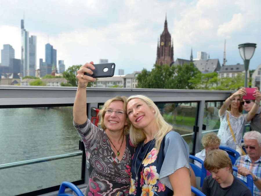 City tour double-decker bus