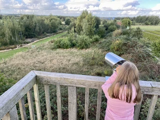 Kapellenmoorgraben, Niederlangen – Ausflug zum Aussichtsturm_Informationshütte ©Naturpark Moor-Veenland (26).jpeg