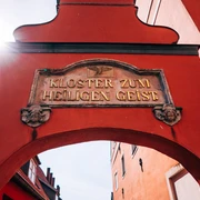 Heilgeistkloster Hofeingang