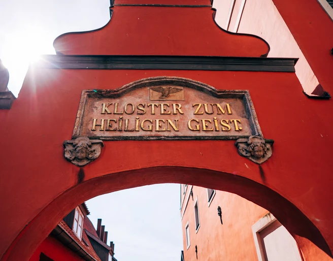Heilgeistkloster Hofeingang