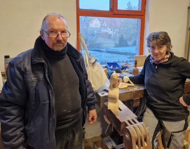 Michaela und Gerhard nah