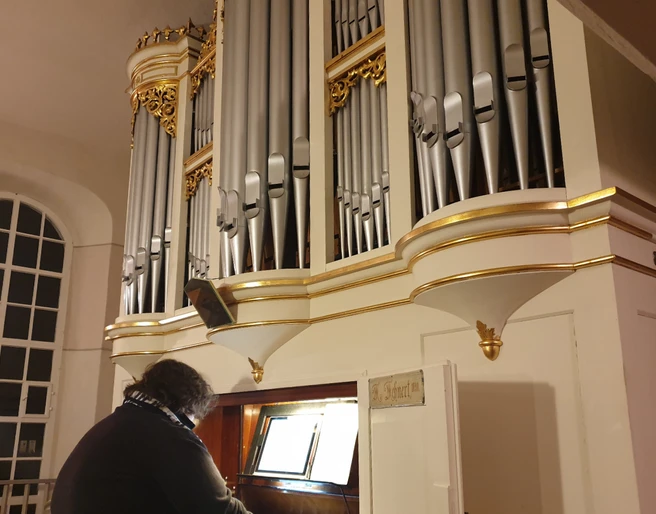 Geißler-Orgel Pfarrkirche Deuben Bennewitz