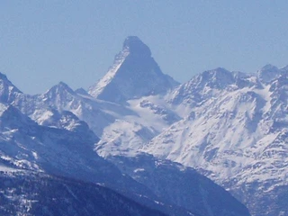Riederalp,Aussicht zum Matterhorn