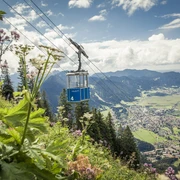 Laber Bergbahn Sommer Laber Bergbahn Oberammergau Naturpark Ammergauer Alpen
