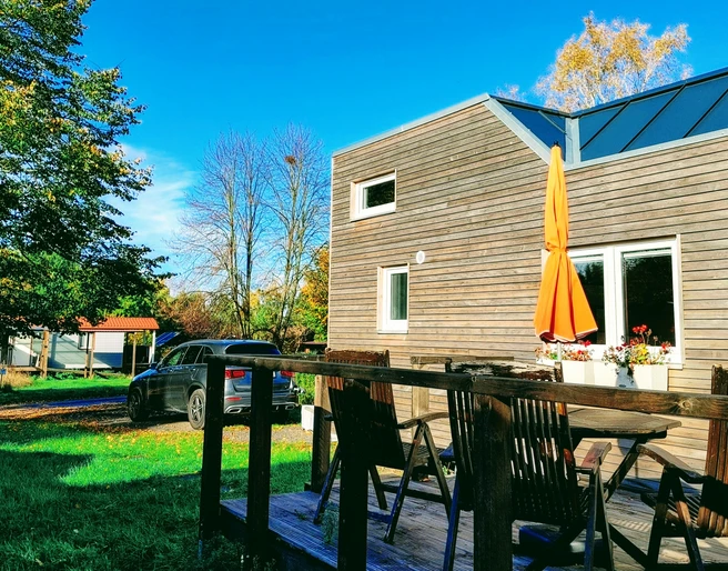 Außenansicht des my little tiny house` Außenansicht des my little tiny house`