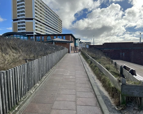 barrierefreier Strandübergang Strandstraße