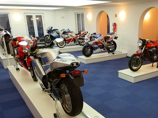 Motorräder im Motorradmuseum  Motorräder im Motorradmuseum