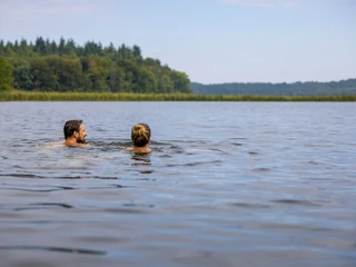 Baden im Schaalsee bei Seedorf