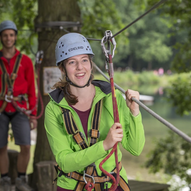 Klettern am Albrechthainer See - Sportliche Freizeitaktivitäten in der Leipziger Region