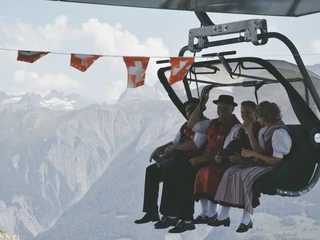 Jodlertreijb Jodlerklub Riederalp in der Aletsch Arena  Jodlertreijb Jodlerklub Riederalp in der Aletsch Arena