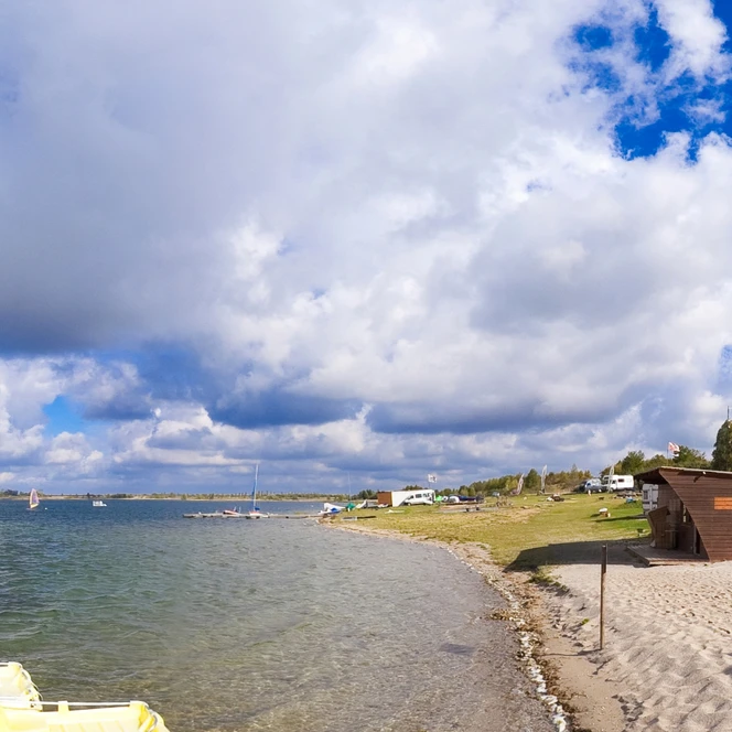 Schladitzer Bucht in der Region Leipzig